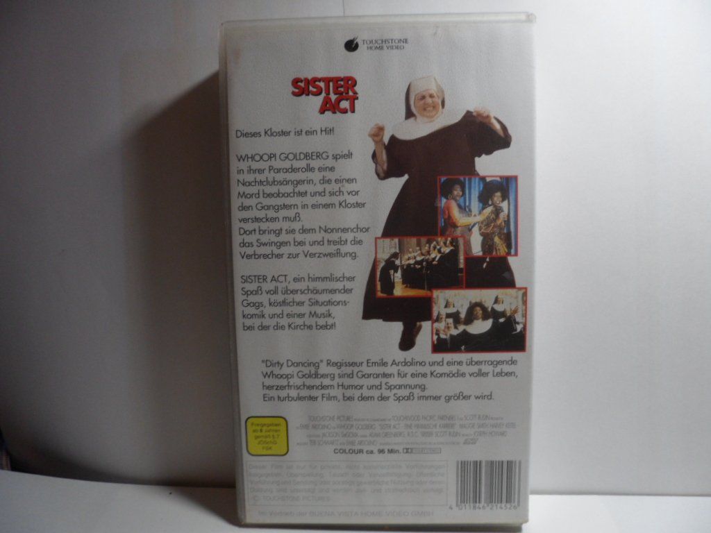 Alle VHS: VHS   Whoopi  Goldberg   SISTER ACT – Gebraucht aus Langnau i. E. von mar_hw58 1