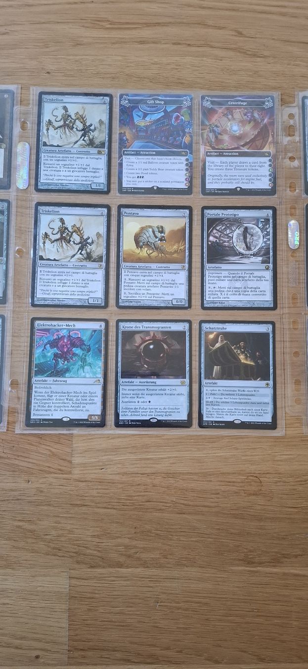 Magic The Gathering Carte collezionabili: Magic the Gathering Karten Sammlung Bundle Selten Artefakte – Usato da Zürich venduto da rodney02 2
