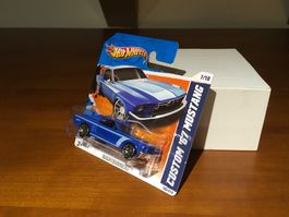 Custom 67’ Mustang 1/64 Hot Wheels 2010 HW Nightburnerz