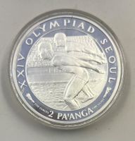 (1484) Tonga, 2 Pa'anga 1988, pp, Etui, Schwimmer