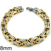 Herren Armband 8mm 22cm