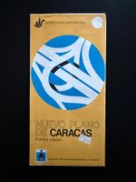 Caracas Stadtplan, vintage, selten, Sammlerstück, Top!