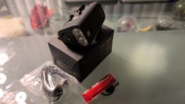 Fahrradlicht Set LED mit Rücklicht inkl. Signalhorn