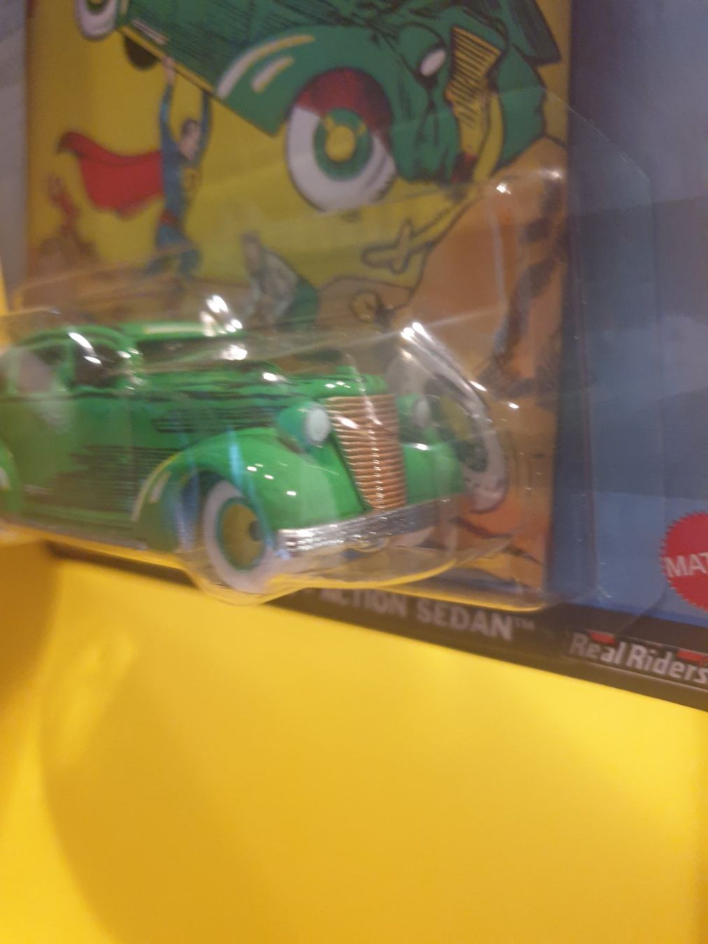 Hot Wheels Modellini d'auto: Hot Wheels ACTION COMICS #1 - ACTION SEDAN – Nuovo e nell'imballaggio originale da Oftringen venduto da Rotor 4
