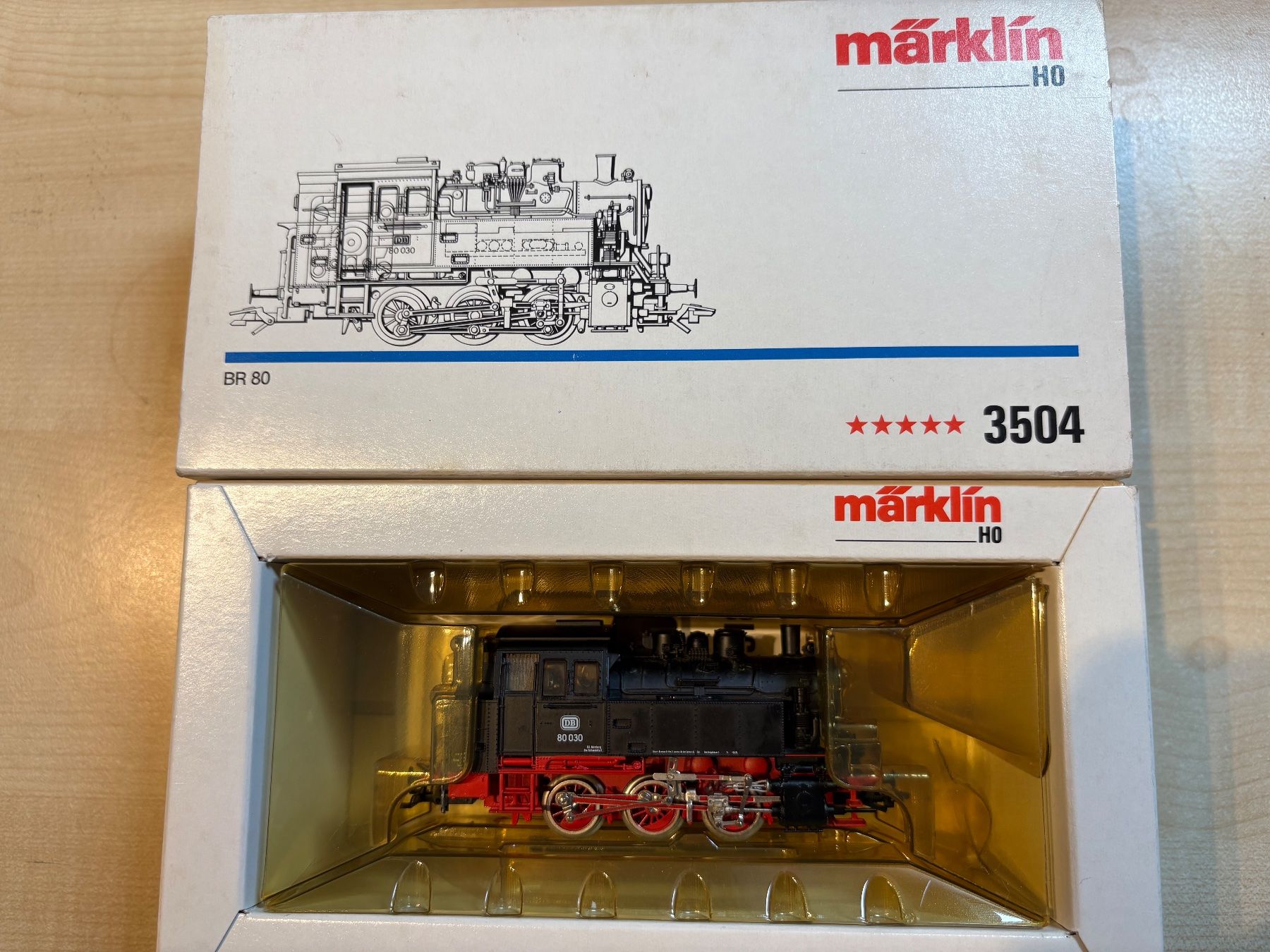 Märklin Modelleisenbahnen: Maerklin 3504 BR 80  !!Lire le descriptif !! – Gebraucht aus Corcelles Payerne von Pierre66 5