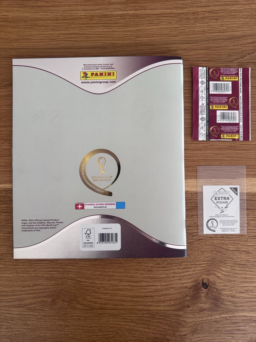 Panini Carte collezionabili: Panini WM 2022 ORYX Edition + 1x ORYX Pack + Extra Sticker – Usato da Emmen venduto da Panininho 1