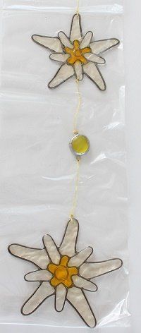 Alle Dekorationen: Girlande / Suncatcher Edelweiss – Neu (gemäss Beschreibung) aus Schlatt TG von mavo85 1