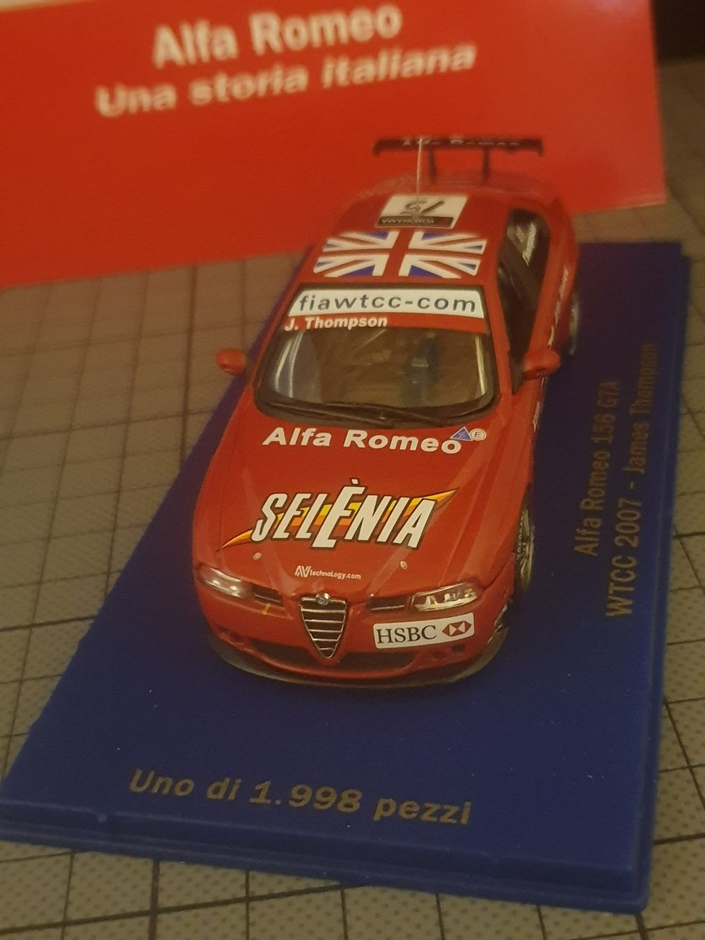 Alfa Romeo Modellini d'auto: Alfa Romeo 156 GTA WTCC 2007 – Nuovo e nell'imballaggio originale da Chézard-St-Martin venduto da AlPat-Collections 3