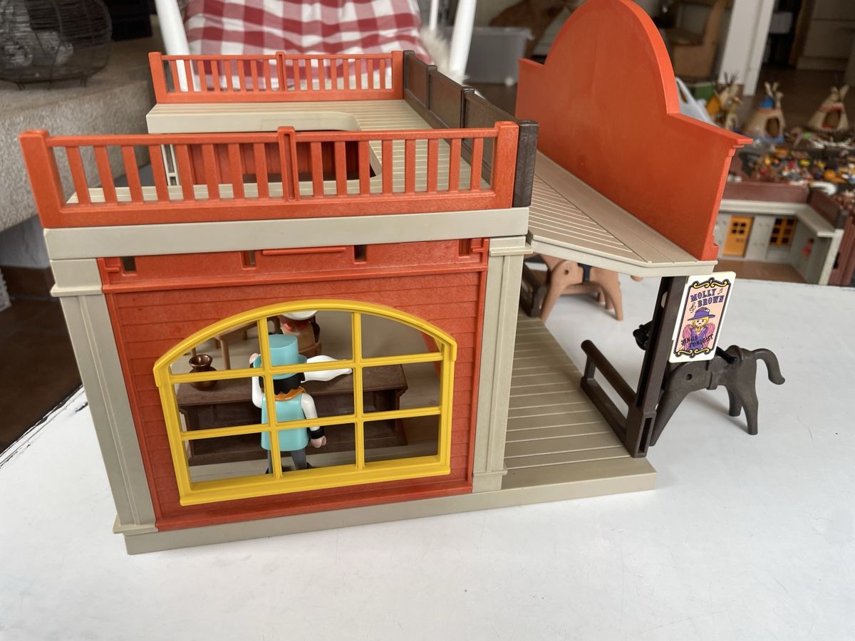 Playmobil Spielzeuge: Playmobil Western Salon – Gebraucht aus Heiligenschwendi von  3