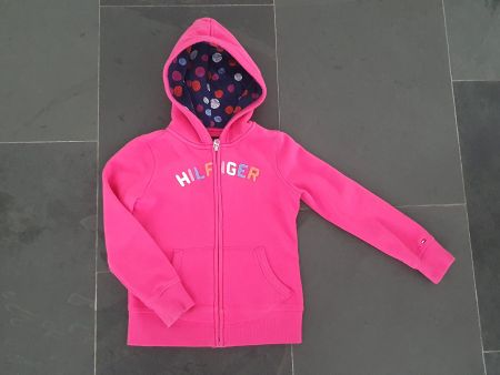 ++ HILFIGER ++ Hoodie / Sweatjacke ++ Gr. 122 / 128 ++