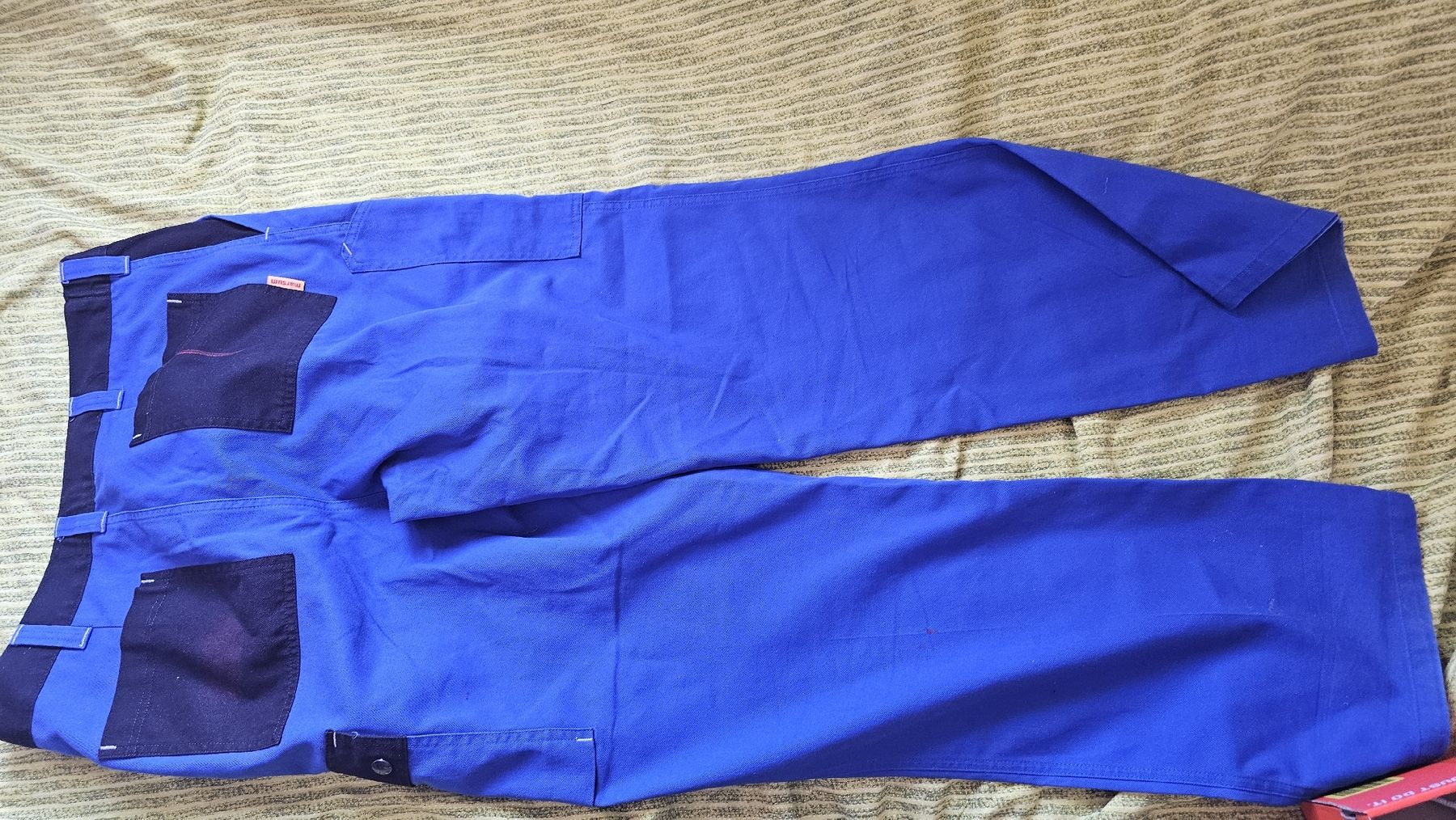 Pantaloni: Blaue Cargo Arbeitshose Grösse 48 gebraucht – Usato da Kriens venduto da fat_6ghn 3