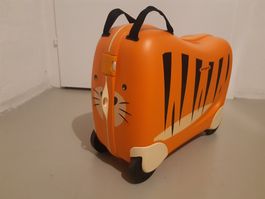 Samsonite Kinder Koffer Tiger orange guter Zustand