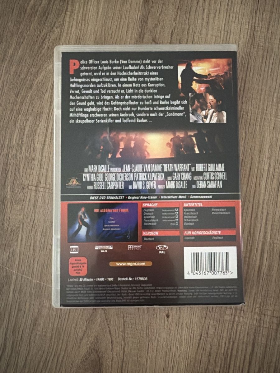 Tous les DVDs: Mit stählerner Faust (1990) DVD – D'occasion à Hagendorn par masterchieff 1