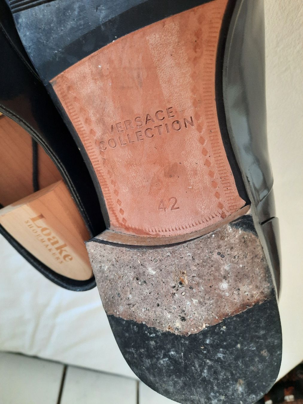 Versace Scarpe da uomo: VERSACE COLLECTION. Belles CHAUSSURES. Pointure : 42 – Usato da Le Locle venduto da marylise01 1