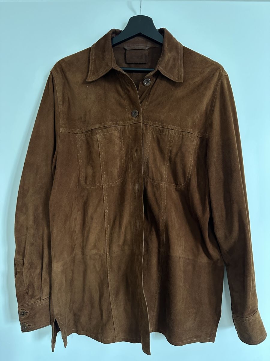 Jacken: Vintage Suede Shirt Jacket – Gebraucht aus Zürich von Laui91