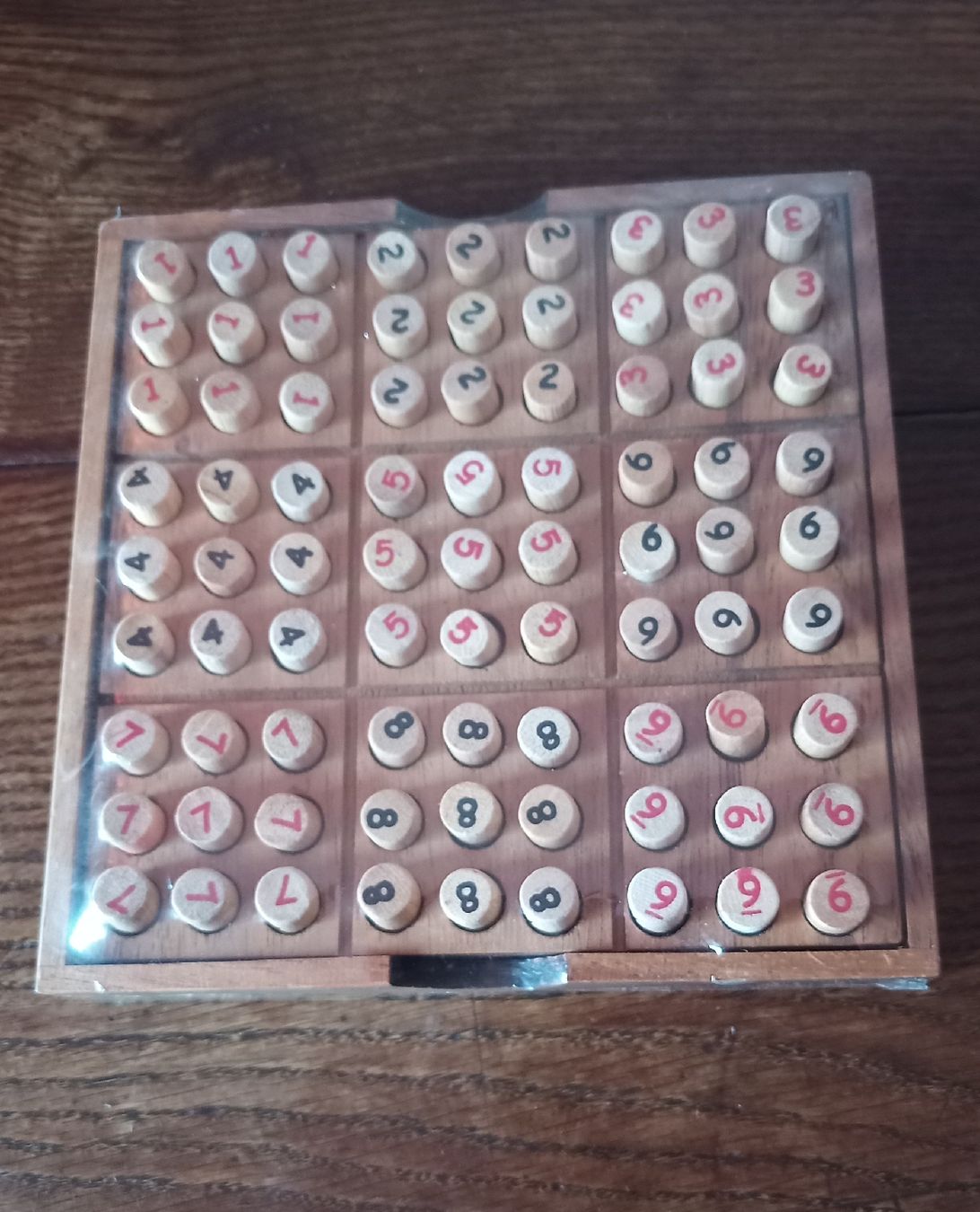 Giochi: Sudoku en bois / aus Holz – Nuovo e nell'imballaggio originale da Neuchâtel venduto da bor_esse