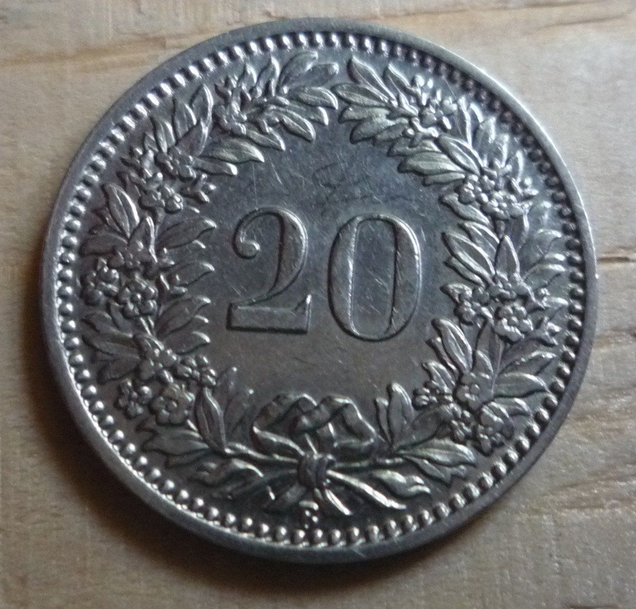 Tutti le monete: 2 x 20 Rappen 1926, vz-unz – Usato da Rieden SG venduto da Sammelfreund 1