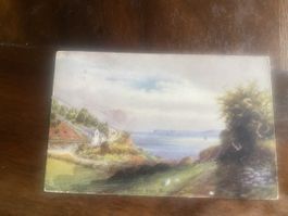 Alte Ansichtskarte von 1906, Küstenmotiv, Top Zustand!