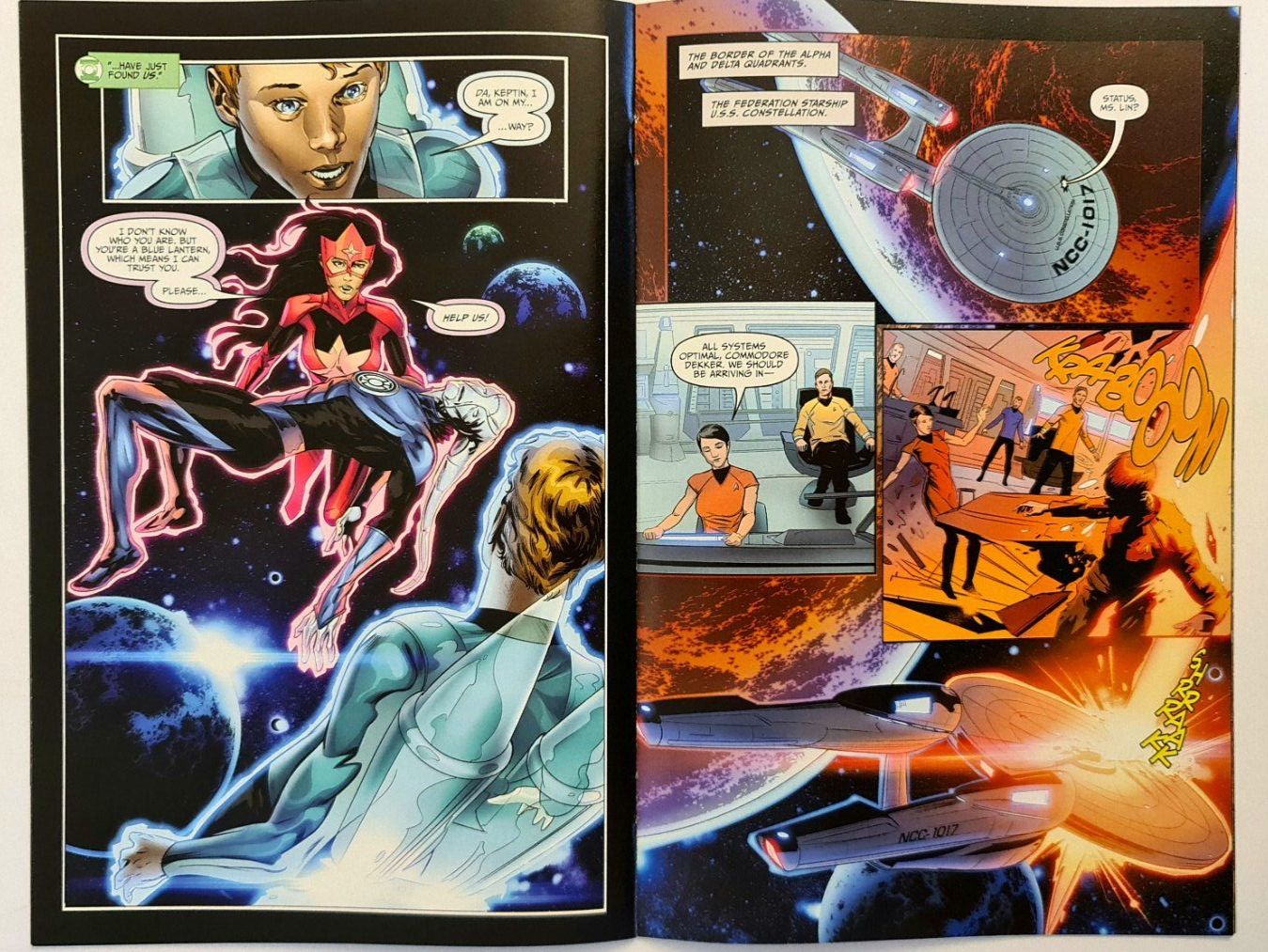BD: Star Trek/Green Lantern Comic Hefte 1-6 – Neuf (Voir description) à Aesch BL par pri_fp8t 3