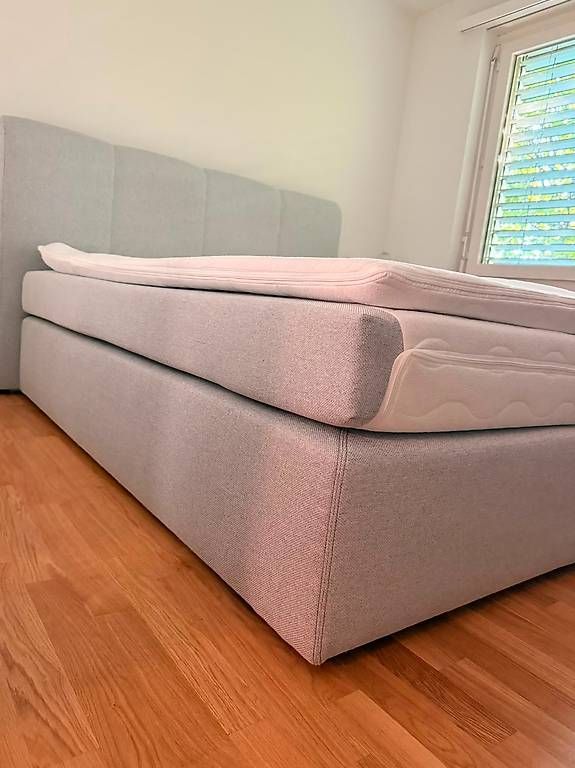 Betten: Boxspringbett 160x200 H3/7 Zonen/Memory Foam – Gebraucht aus Uerikon von tom_fvz9 3