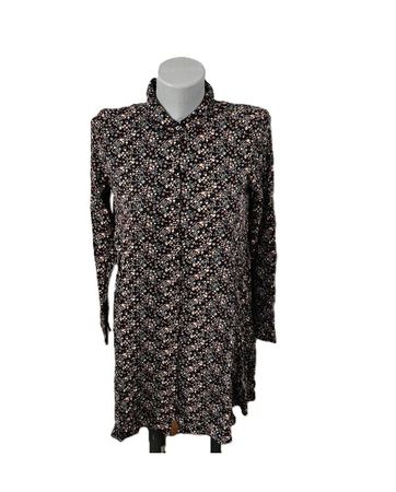 ZARA geblümtes Kleid Gr. S Boho Hippie Chic