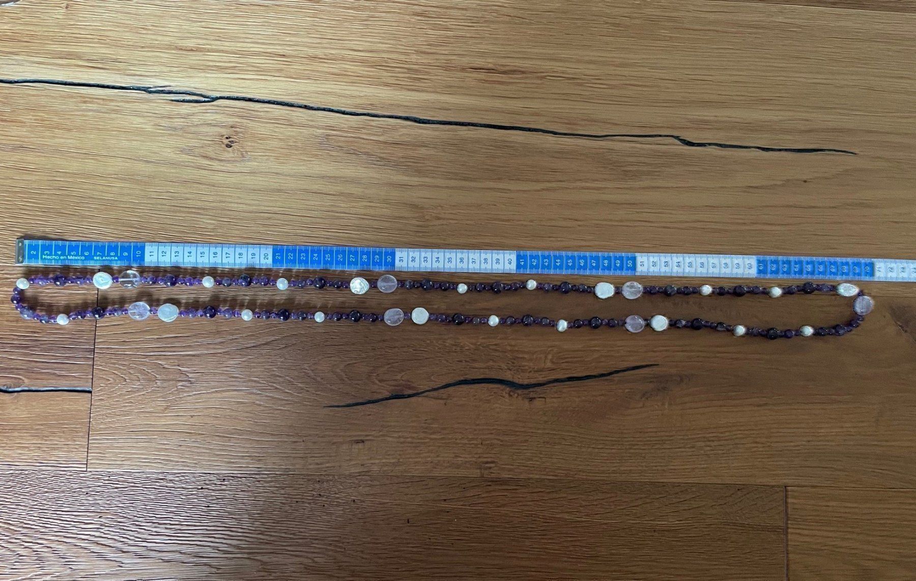 Pierres précieuses: Halskette 70 cm Amethyst – Neuf (Voir description) à Brüttisellen par cho_cb28