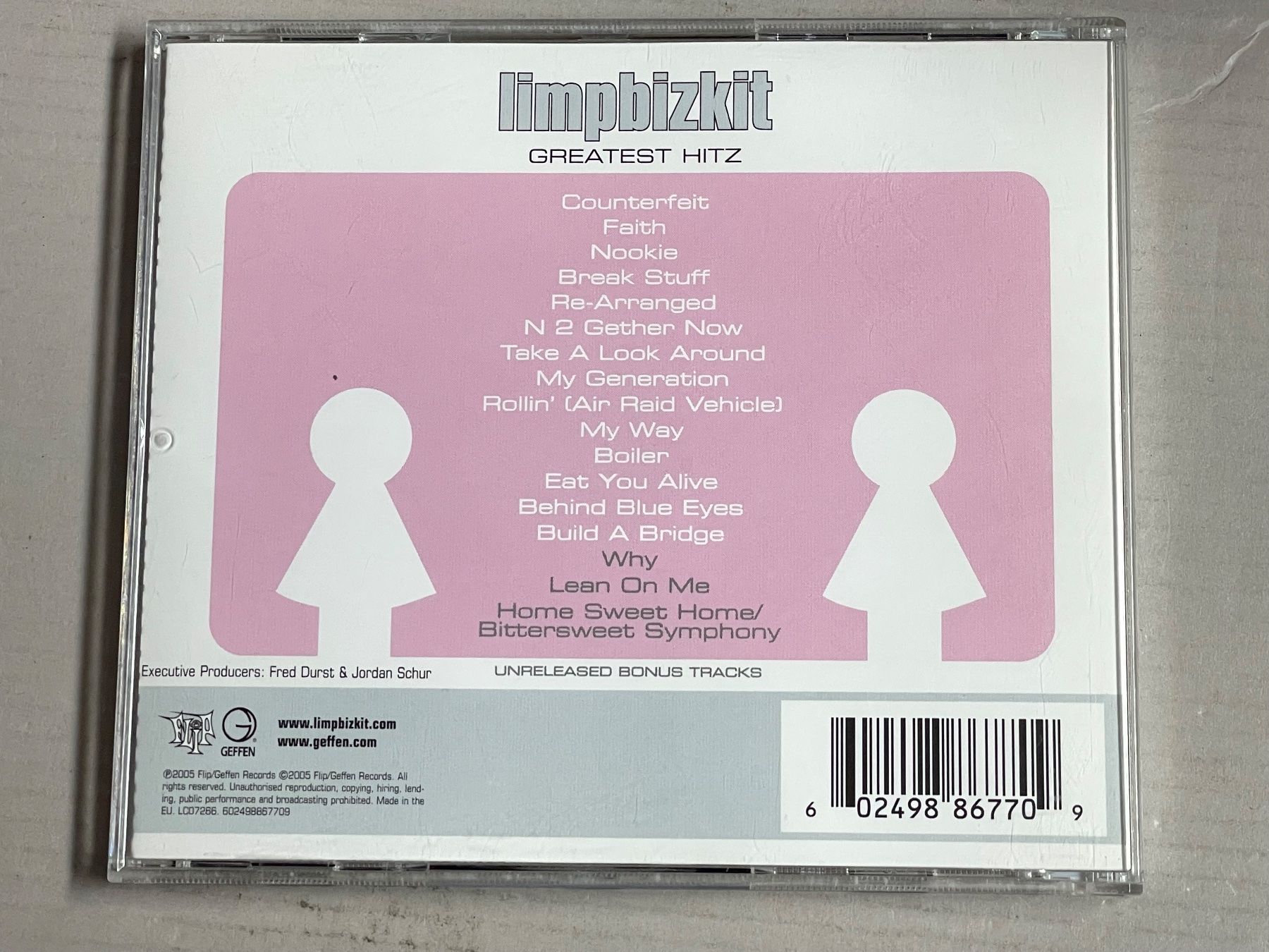 CD: Limp Bizkit-Greatest Hits – Usato da Muri b. Bern venduto da AdidasCollector 1