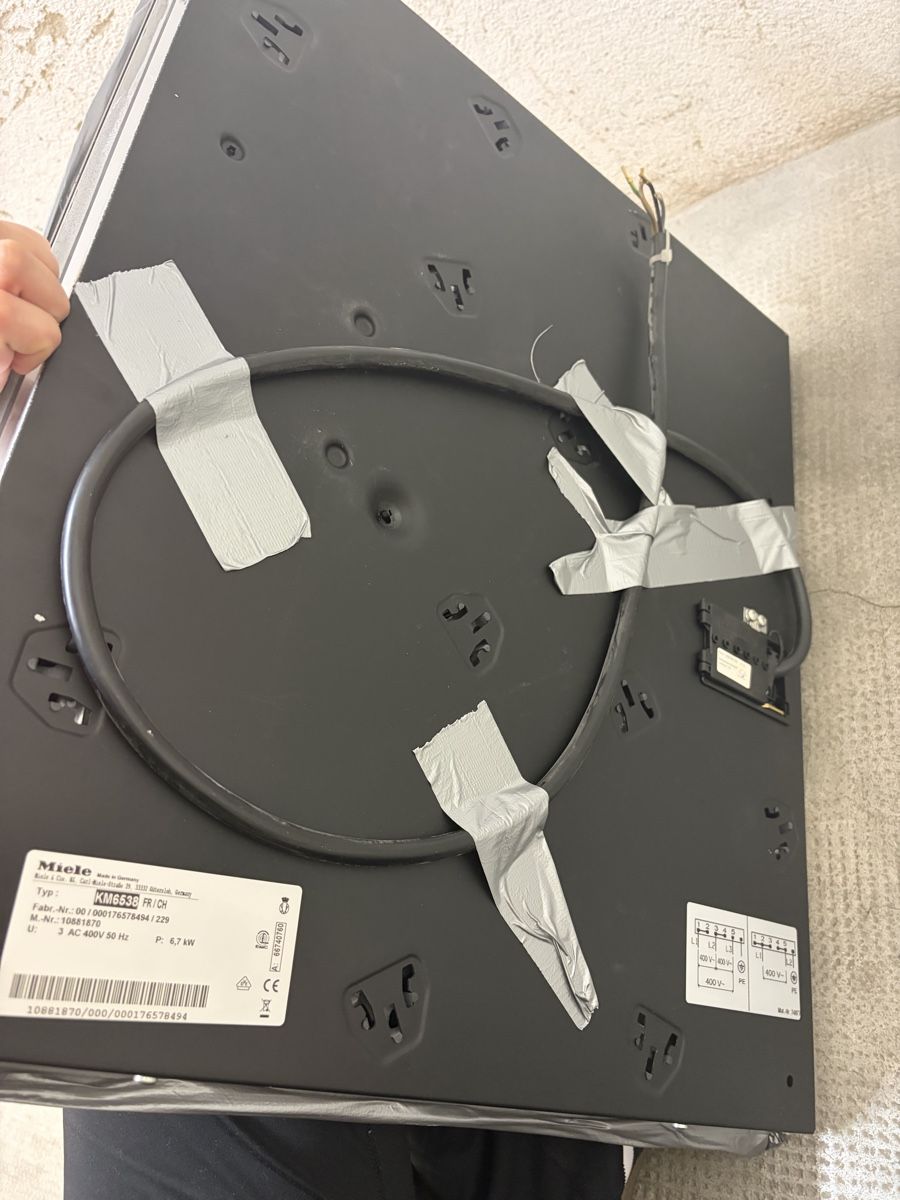 Miele Cuisinières: Plaques induction Miele KM6538 – D'occasion à Pully par ari_78pk 6