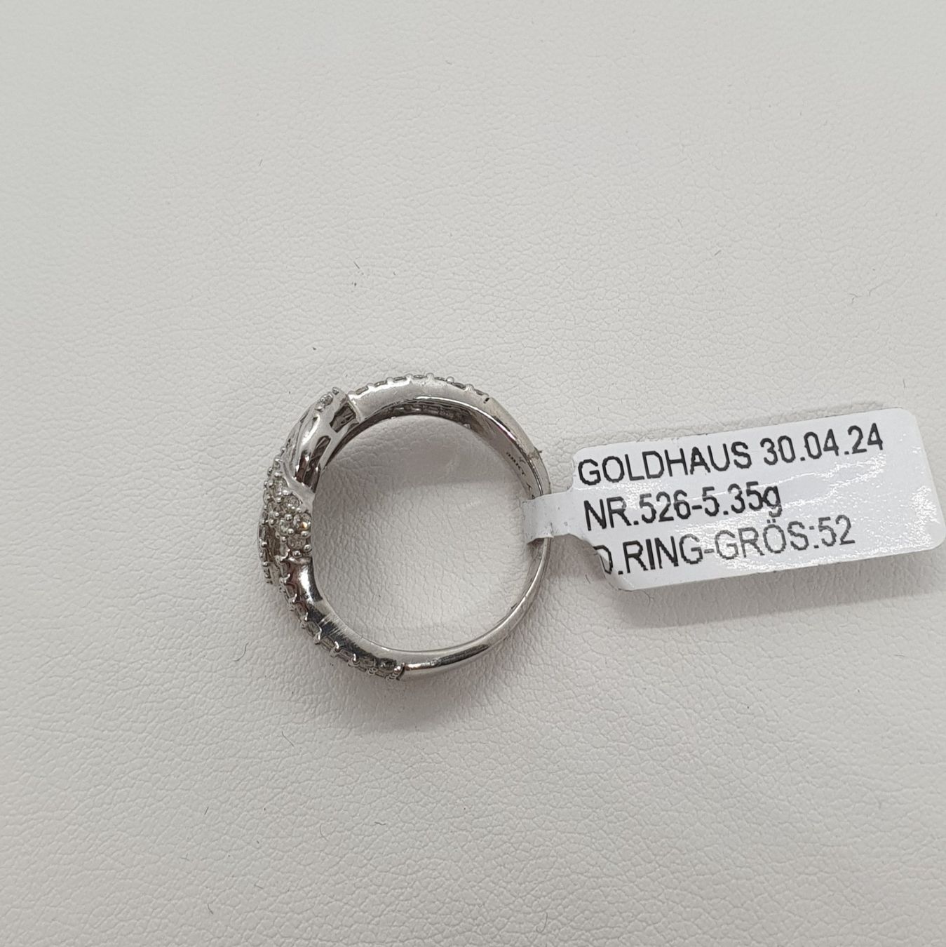 Anelli: Echt 18K Gold - Diamant Ring – Usato da Luzern venduto da Luzern-Goldhaus 2