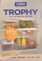 COOP Trophy rotho: 4 volle Sammelkarten (80 Sammelmarken)