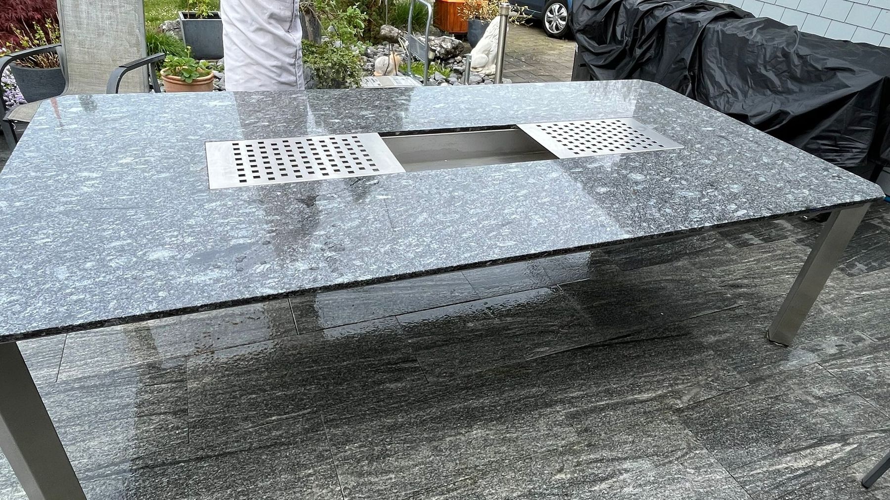 Tische: Granit Gartentisch  – Gebraucht aus Grüningen von mel_9ffx 2