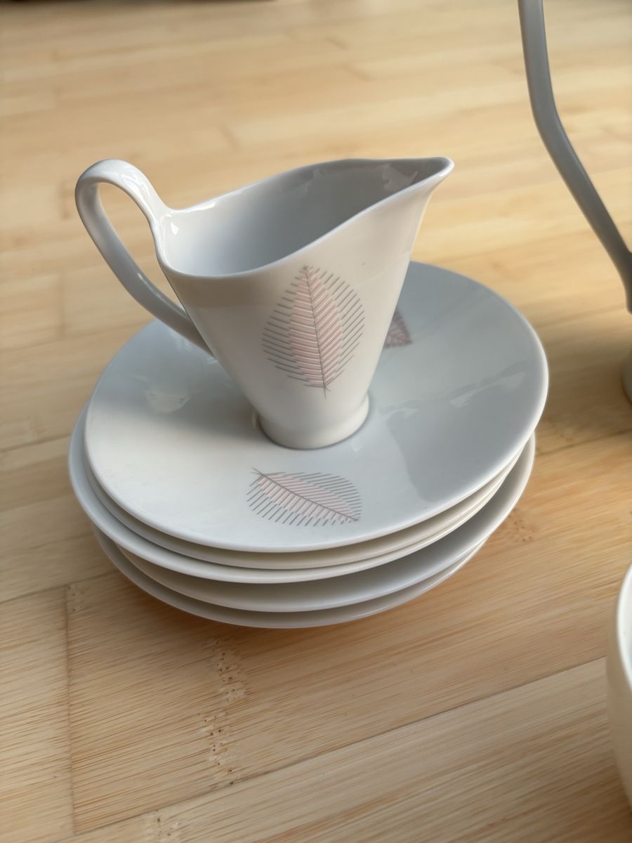 Rosenthal Geschirrsets: Kaffeegeschirr Rosenthal Blattmuster – Gebraucht aus Uster von Bigi01 5