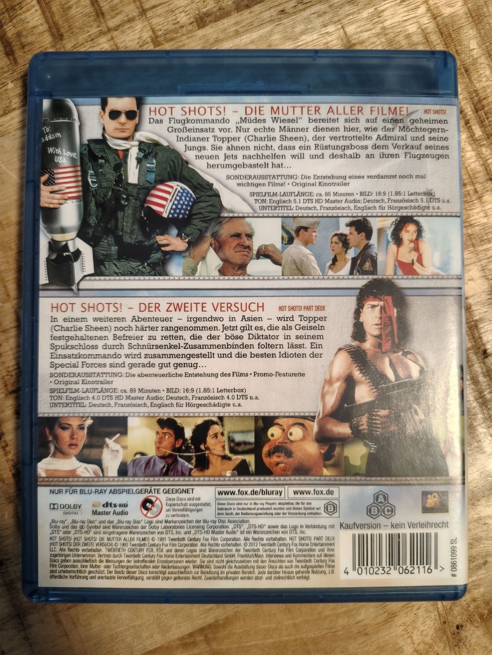Alle DVDs: Hot Shots! 1&2 – Gebraucht aus Menznau von khold82 1
