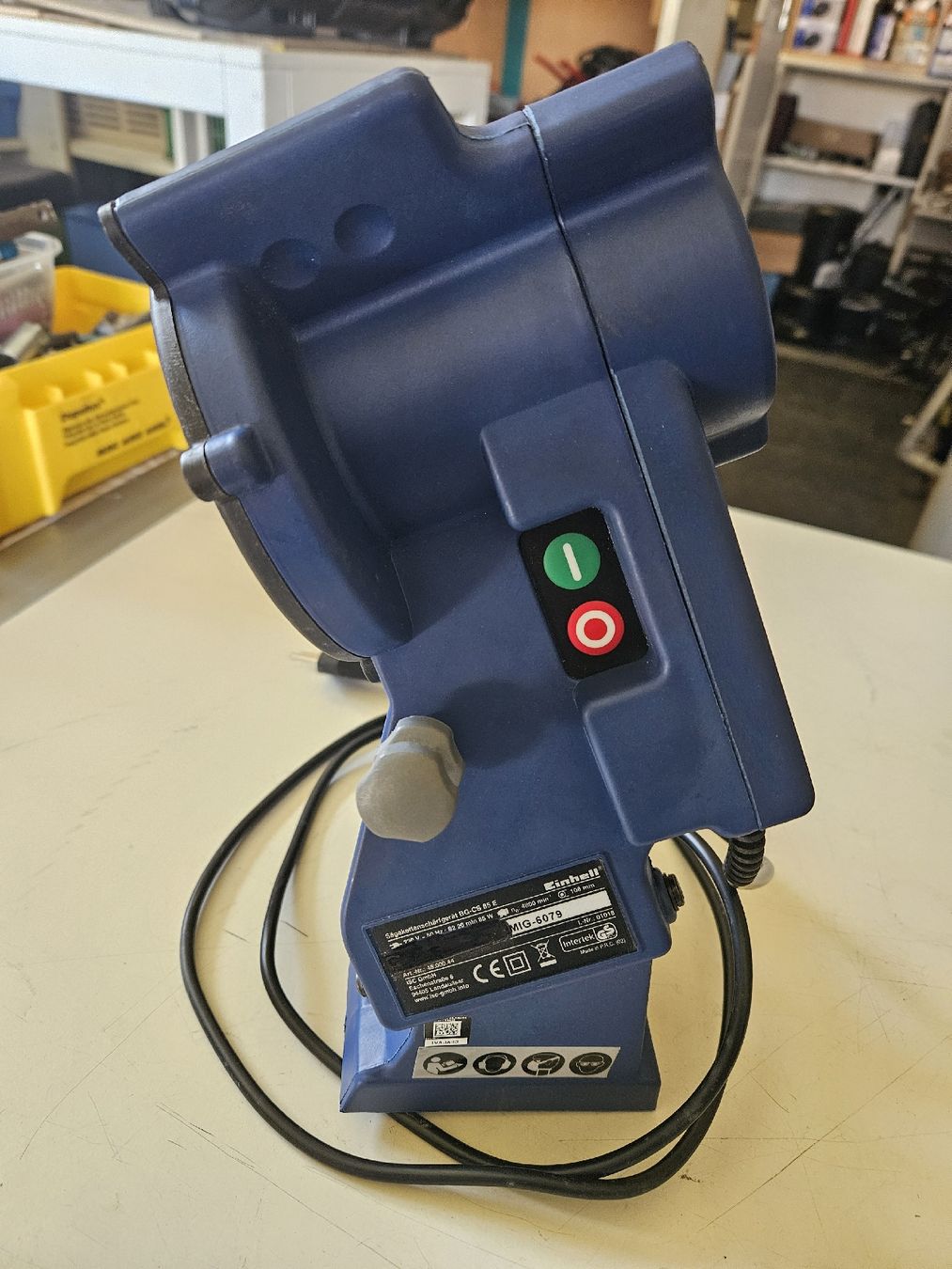 Einhell Smerigliatrici & Lucidatrici: Sägekettenschärfgerät Einhell BG-CS 85 E gebraucht – Usato da Oberburg venduto da znas 4