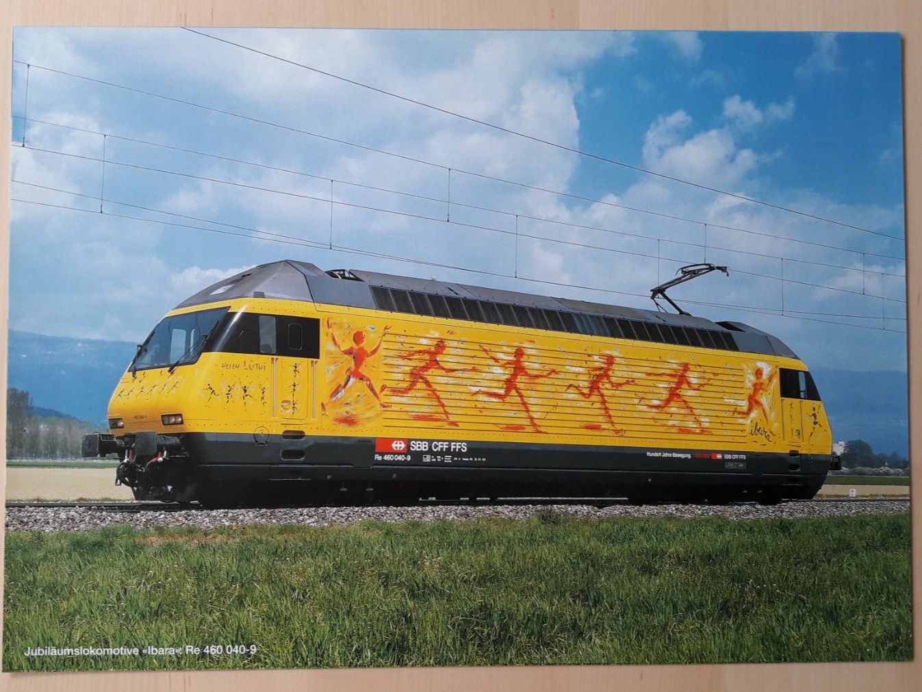 Foto & Immagini: 4 mini-posters Re 460 CFF  "100 ans CFF" – Usato da Buttes venduto da Cafe2005 1
