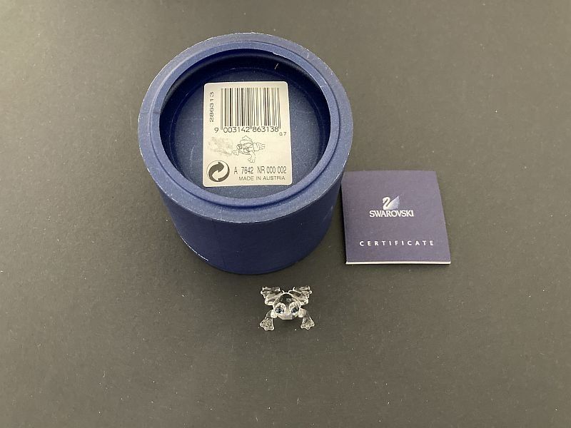 Swarovski Statuette: baby rana – Nuovo e nell'imballaggio originale da Airolo venduto da Hmagnum