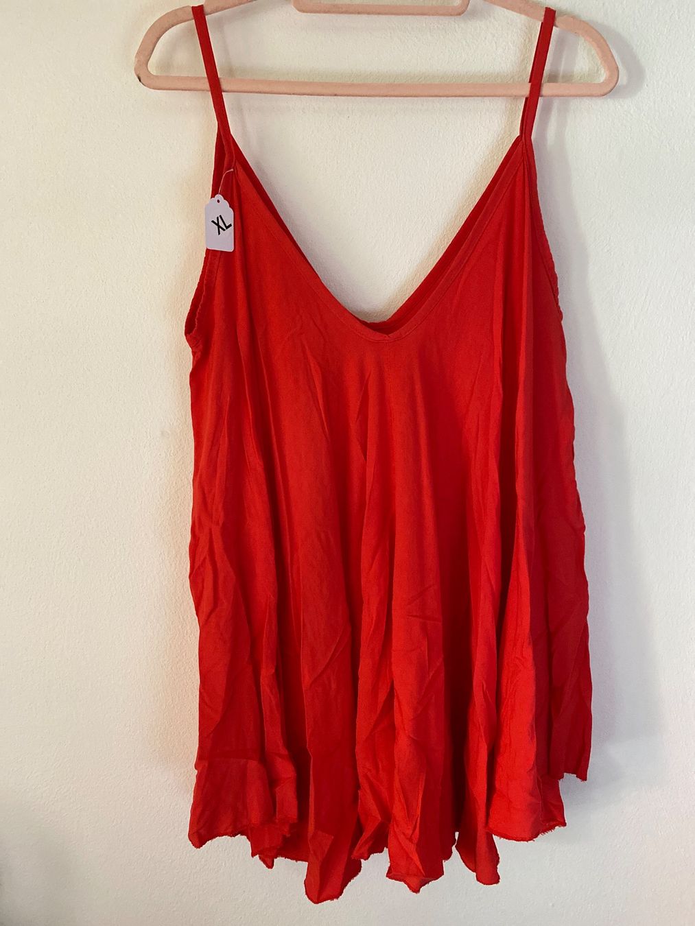 Top: TRÄGER SOMMER-TOP ROT-DAMEN – Nuovo e nell'imballaggio originale da Meienried venduto da ManuelaBoutique 1