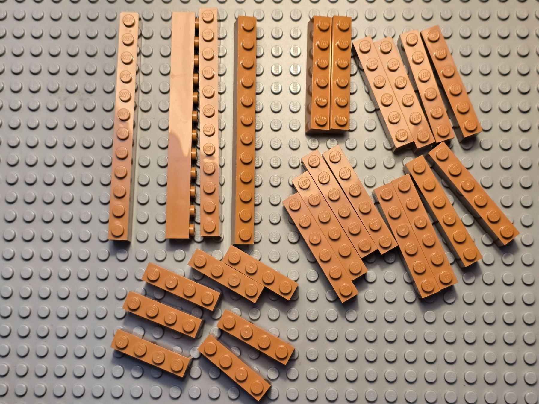Lego Kit di costruzioni: Lego 25 x Stein medium Nougat – Nuovo (secondo la descrizione) da Basel venduto da Swi-7621