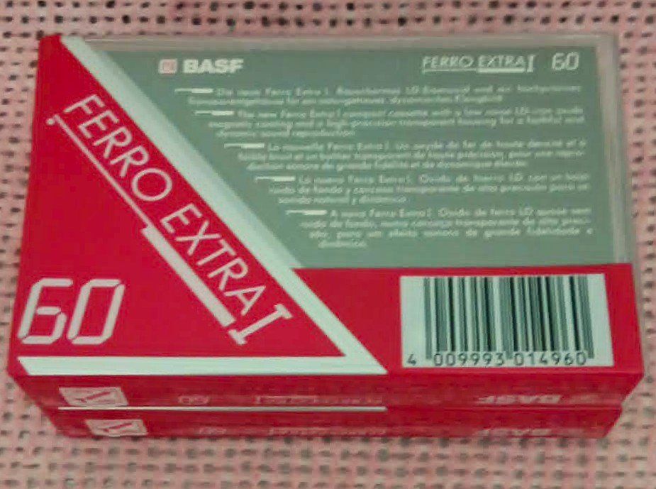 Cassettes audio: BASF Ferro Extra I 60 / 2 x cassettes MC 1991/93 - scellées – Neuf avec emballage d'origine à Le Locle par borgespatricia 2