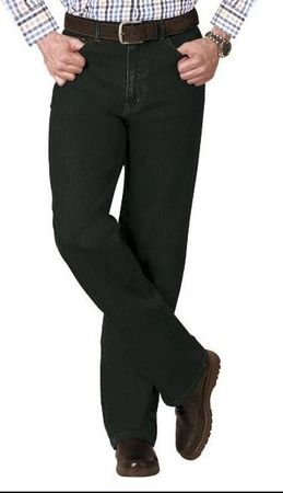5 Pocket Stretch Jeans, Farbe schwarz, Gr. 27