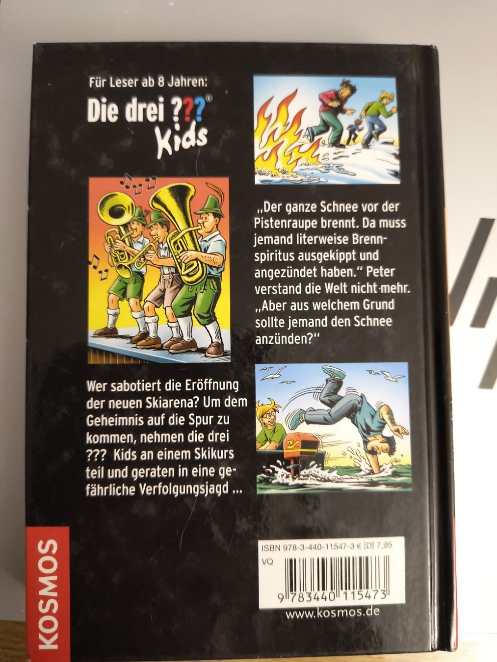 Libri: Die drei Fragezeichen Kids  Brennendes Eis  – Usato da Schöfflisdorf venduto da kin_2dp9 1