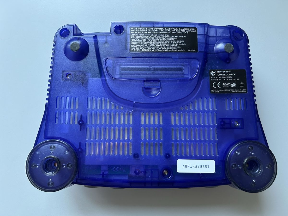Nintendo Console: Nintendo 64 N64 Atomic Purple Konsole – Usato da Belp venduto da center-discount 2