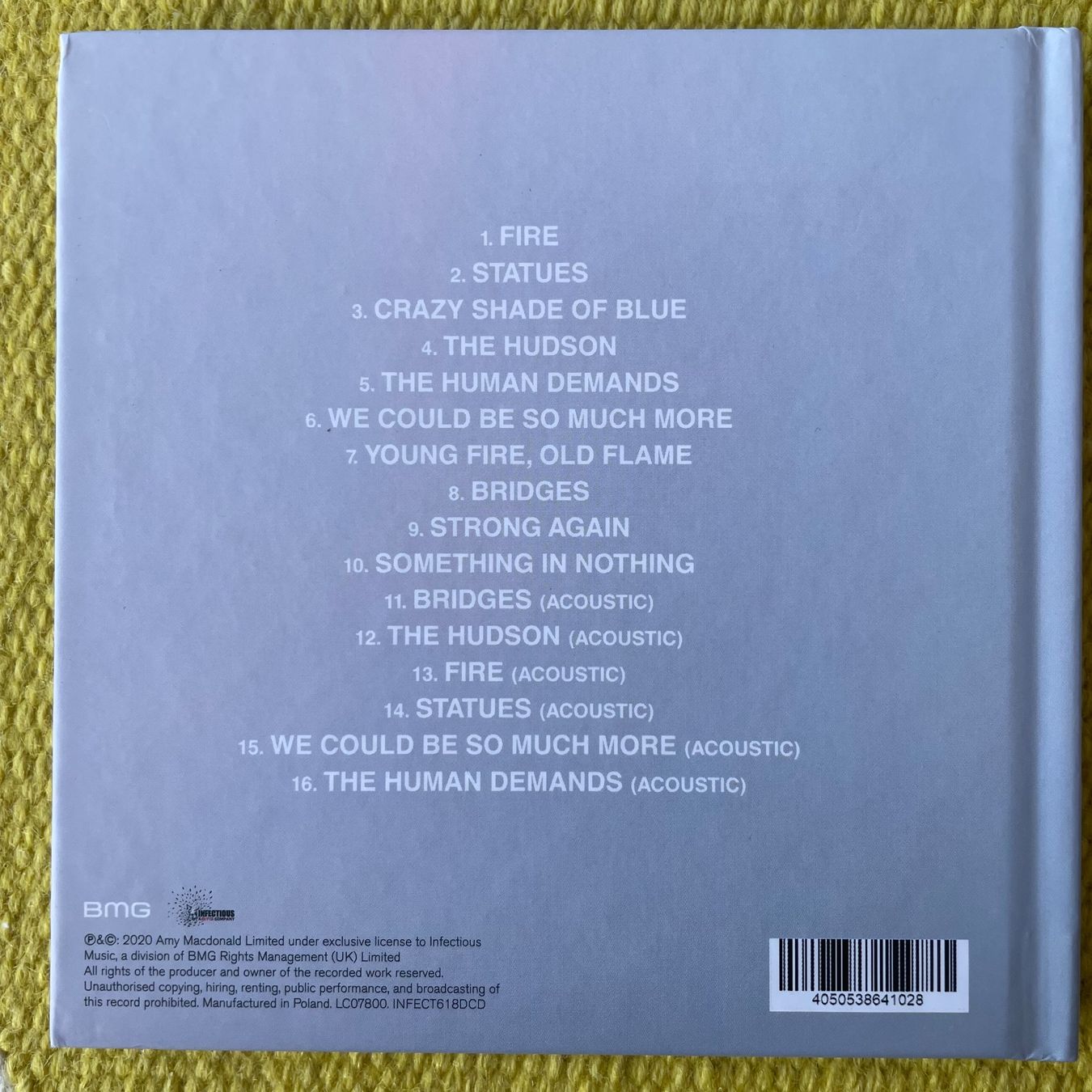 CD: AMY MACDONALD-BÜCHLEIN THE HUMAN DEMANDS – Usato da Rorschacherberg venduto da CD-Roli 1