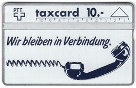 Bank SARASIN - seltene Firmen Taxcard (2. Auflage)