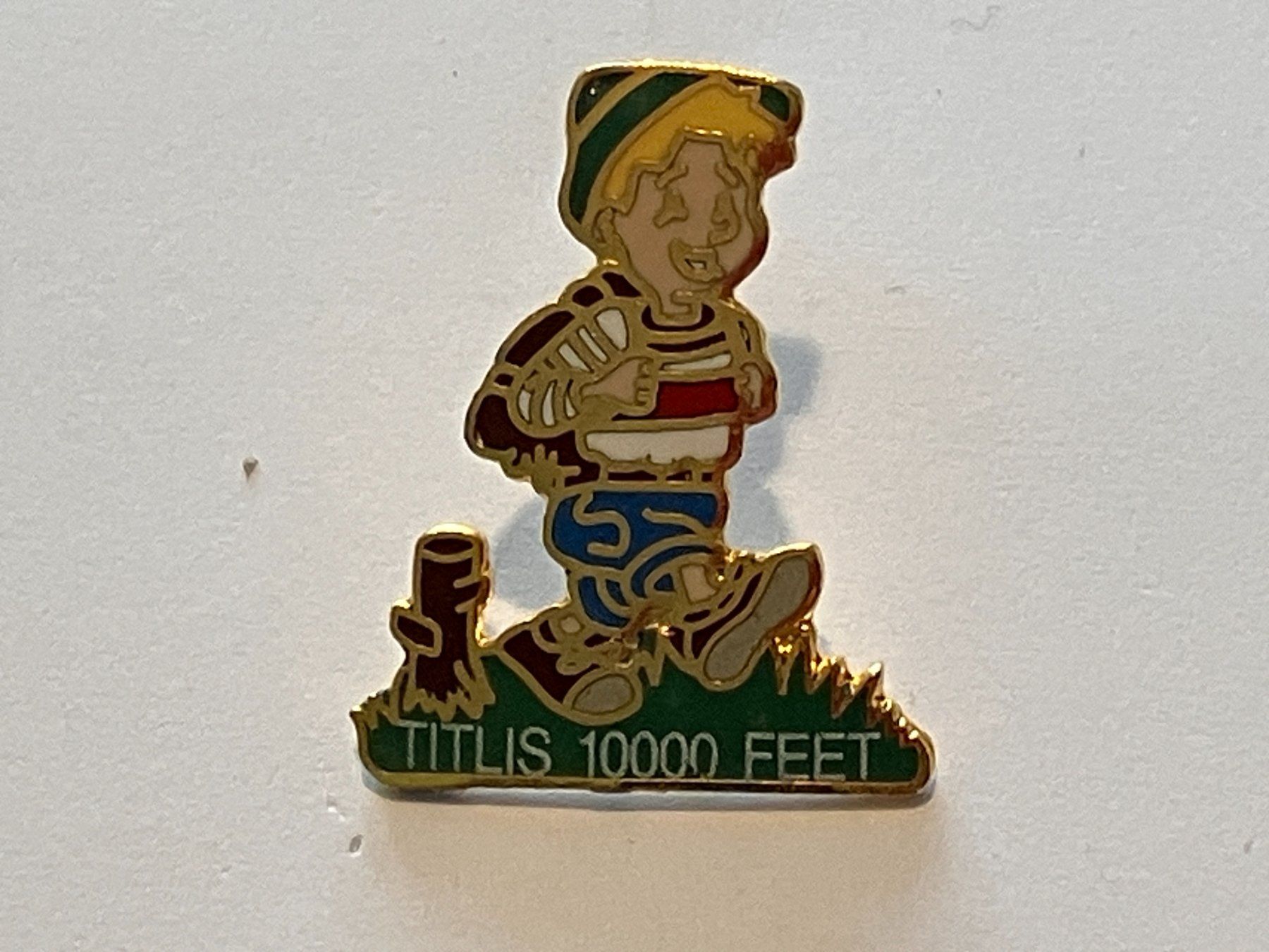 Placchette & Badge: 1 Pin Titlis 10000 Feet – Usato da Basel venduto da djwwpp