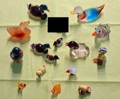 Farbiger Mix von wunderschönen Enten – zT seltene Figuren
