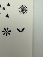 Rubber stamp: leaves 