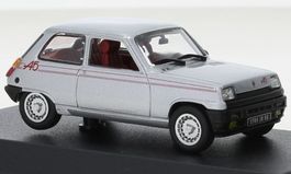 Renault 5 Alpine 1977-1981 silber met. / schwarz / rot  1:43