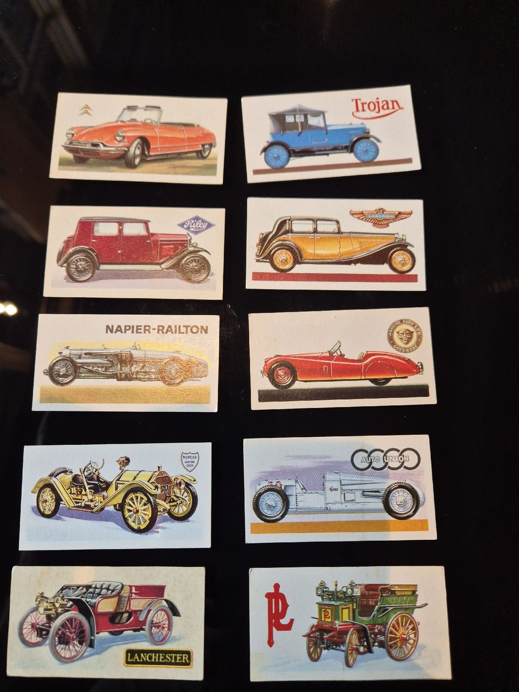 Sammelbilder & Trading cards: Zigarettenbilder Autos lot 2 – Gebraucht aus Hofstetten BE von hillhood