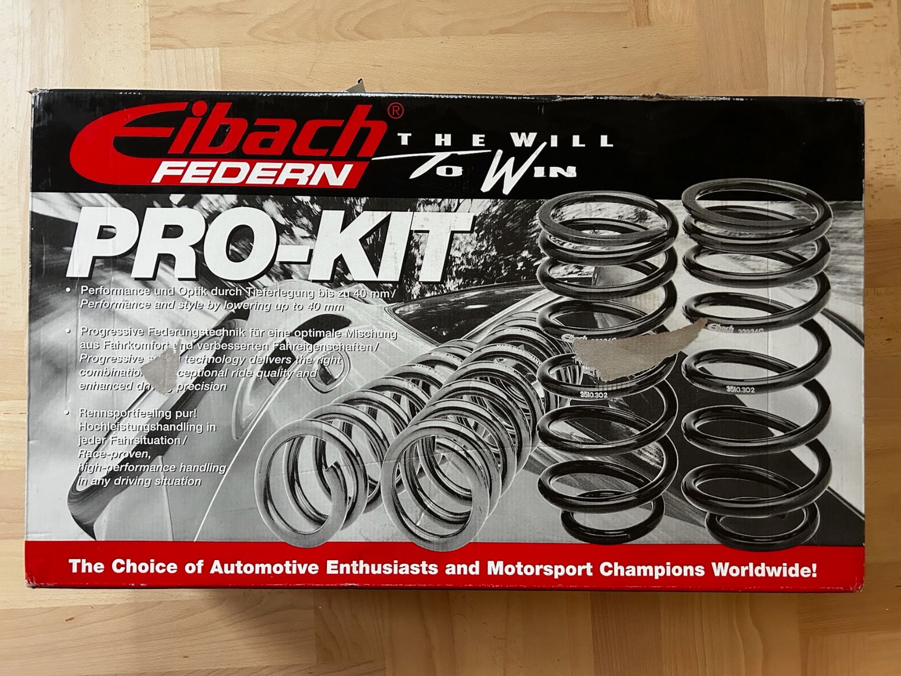Tutti pezzi di ricambio auto: Eibach Pro-Kit Tieferlegungsfedern – Nuovo (secondo la descrizione) da Zürich venduto da HallohierEva